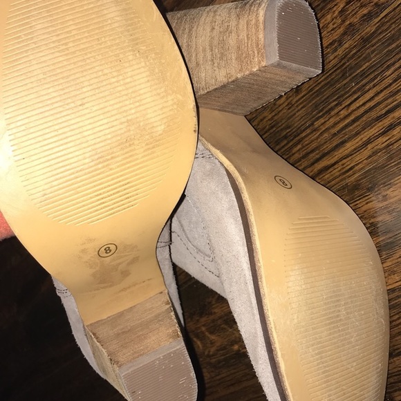 beige ankle booties - Picture 6 of 6